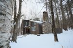 Winter View of Waterville Estates Vacation Home Rental